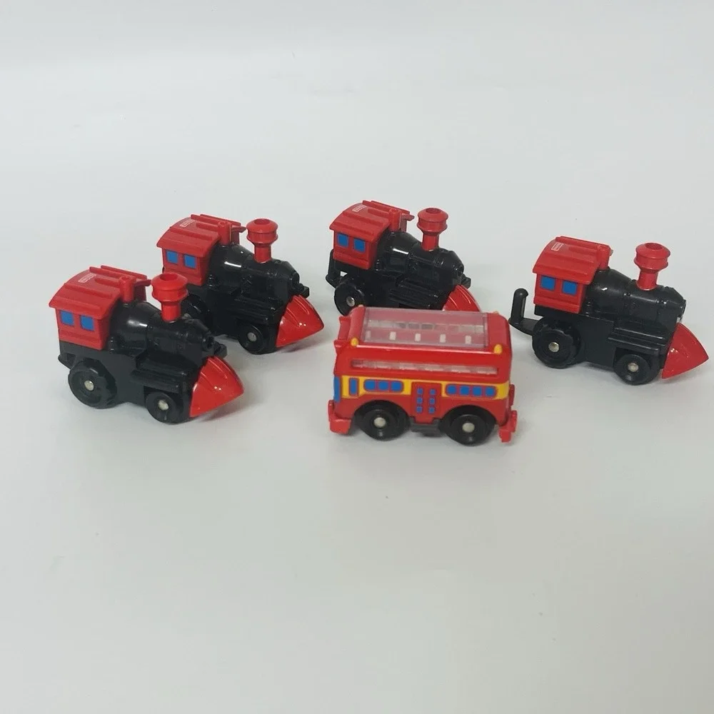Geotrax Railway Train Steam Engine Locomotives Lot 2004 Push Pull